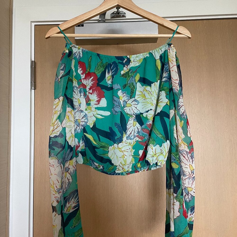 ASTR off the shoulder shirt